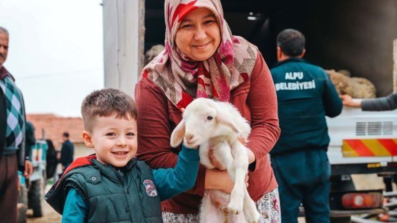 Eskişehir'de üreticinin hibe mutluluğu!