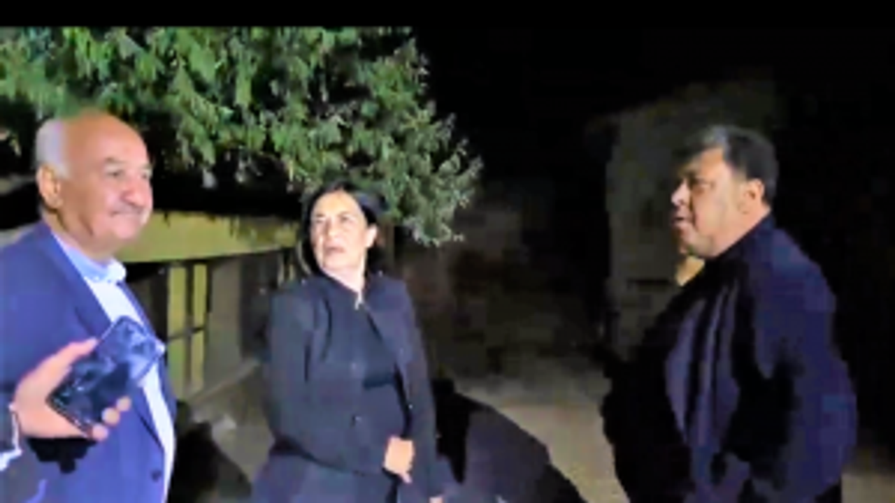 Jale Nur Süllü afet bölgesini inceledi!