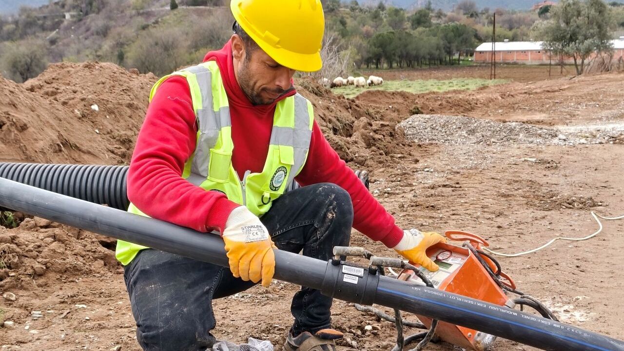 Örnek projede dev altyapı yatırımı tamamlandı
