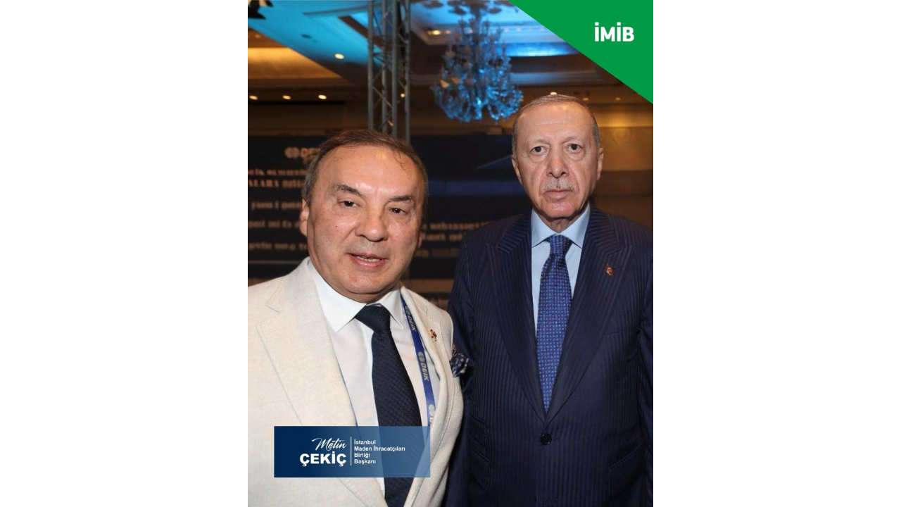 Türk İş Dünyası Omuz Omuza: İMİB Başkanı Metin Çekiç DEİK Genel Kurulu’na Katıldı