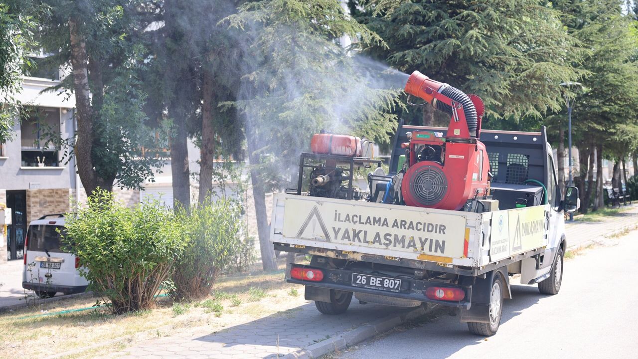Odunpazarı Belediyesi Duyurdu: İlçe Genelinde Haftada İki Kez İlaçlama Yapılıyor