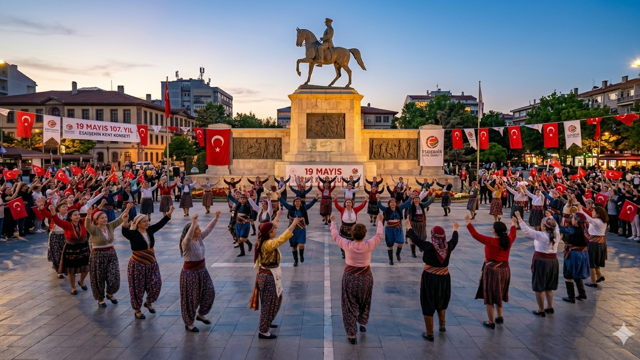 Eskişehir'de 107 Kadın 19 Mayıs İçin Zeybek Oynayacak